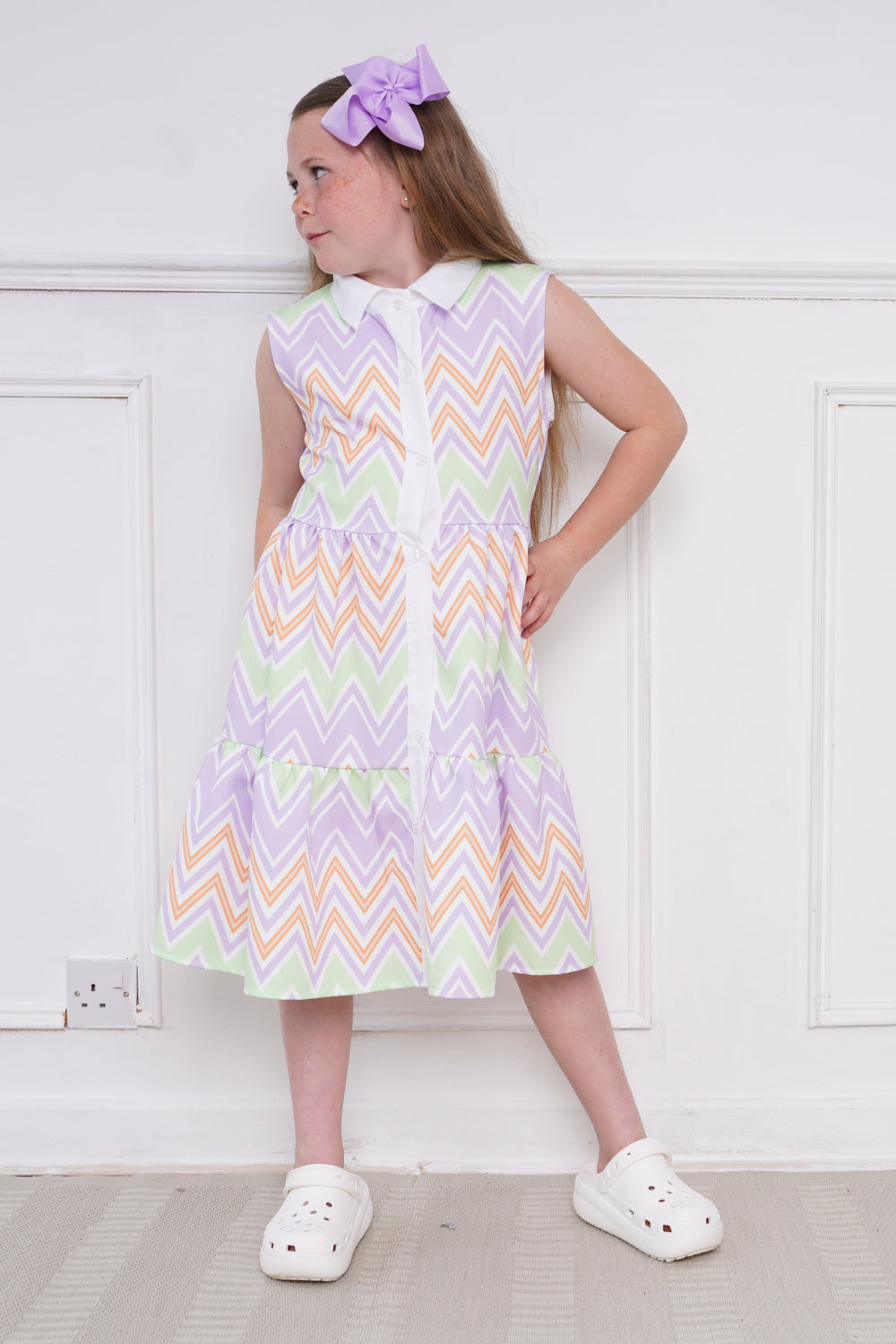 Mini Attire Ziggy Dress Lilac