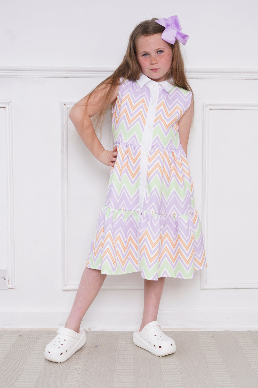 Mini Attire Ziggy Dress Lilac