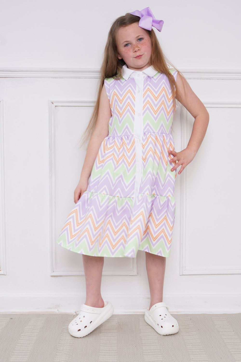Mini Attire Ziggy Dress Lilac