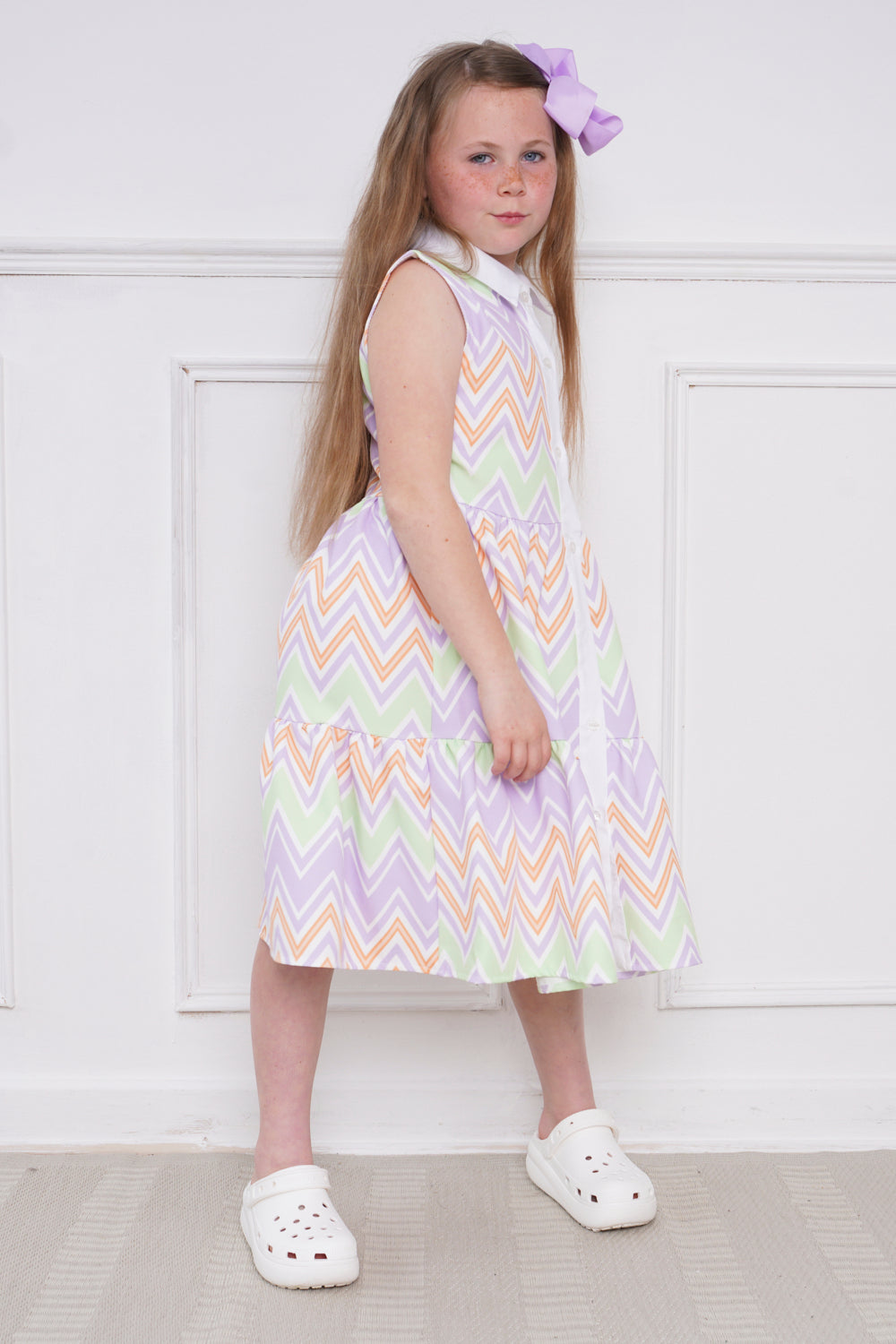 Mini Attire Ziggy Dress Lilac