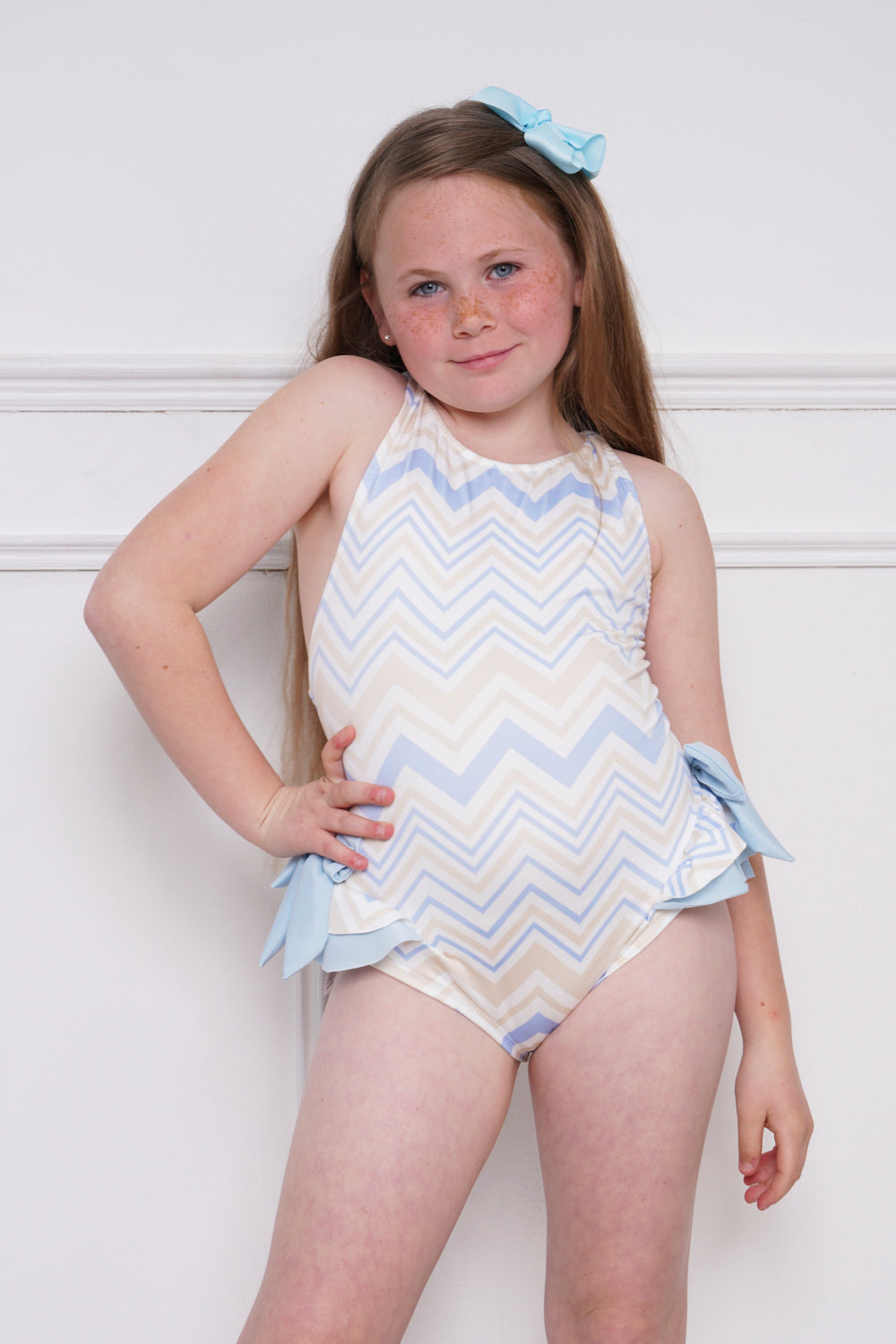 Mini Attire Ziggy Swimsuit Blue
