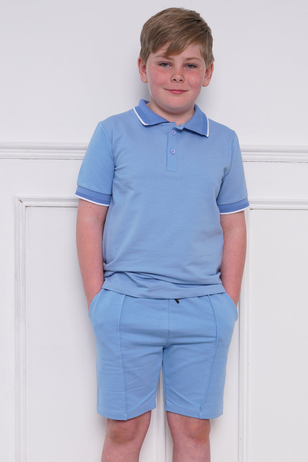 Mini Attire Boys Claridge Set Sky
