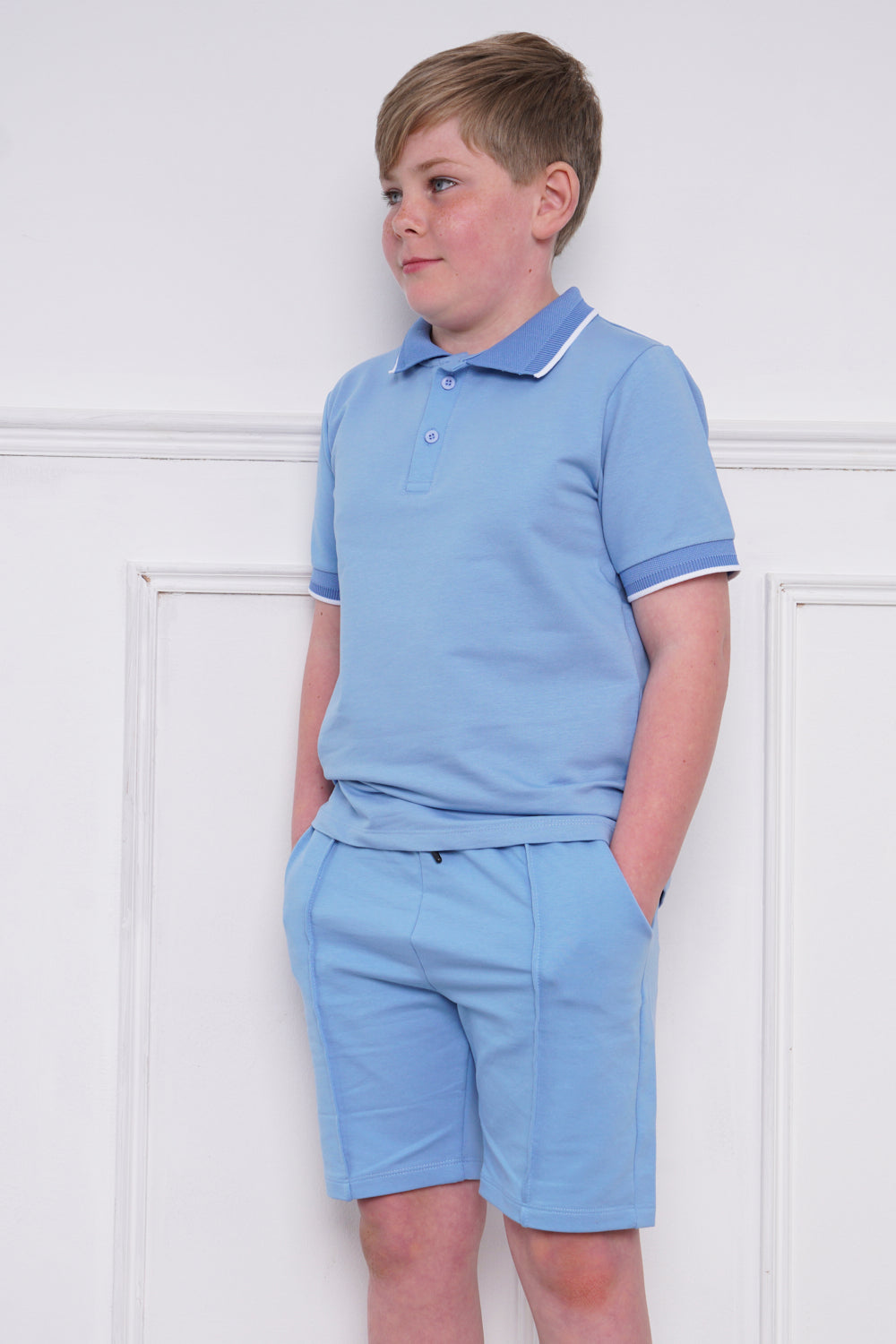 Mini Attire Boys Claridge Set Sky
