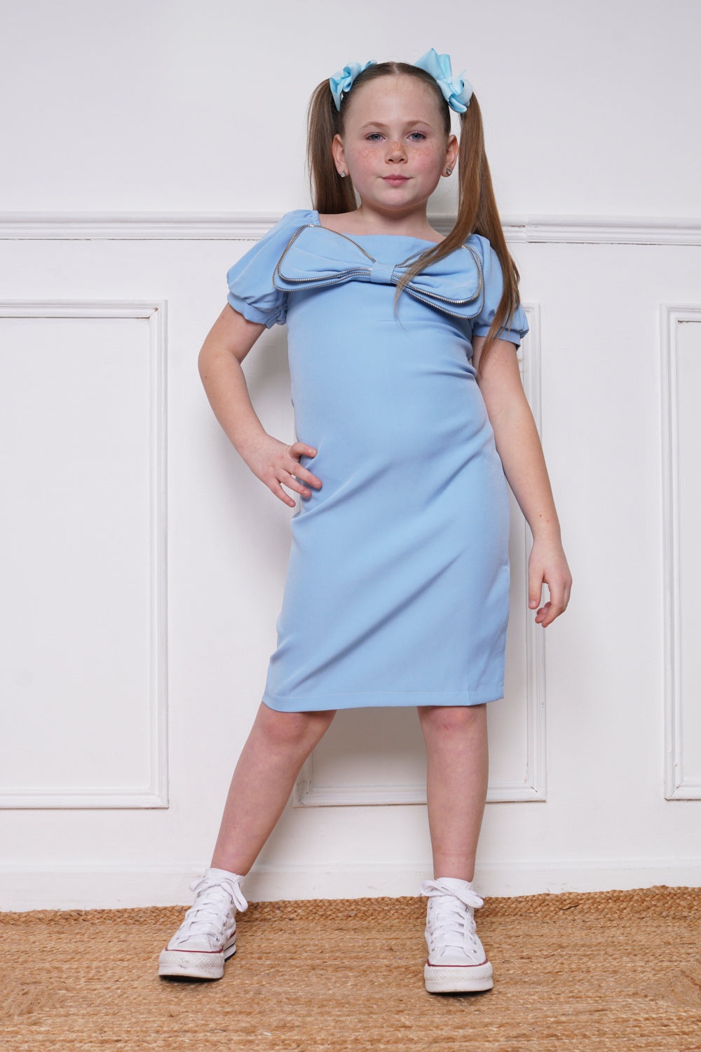 Mini Attire Beau Dress Blue