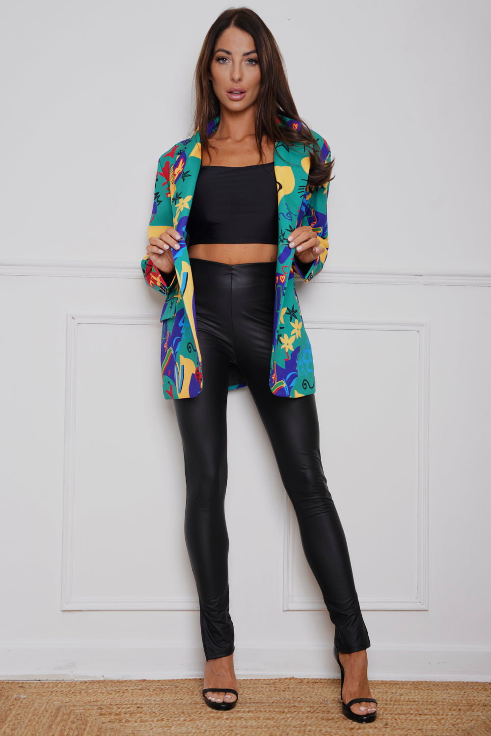 Funk Button Fastening Blazer Multi