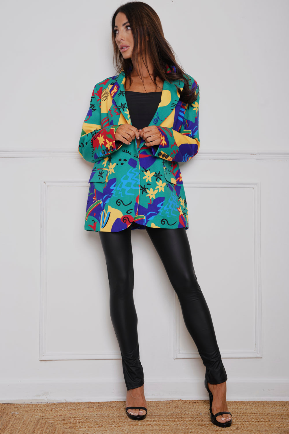Funk Button Fastening Blazer Multi