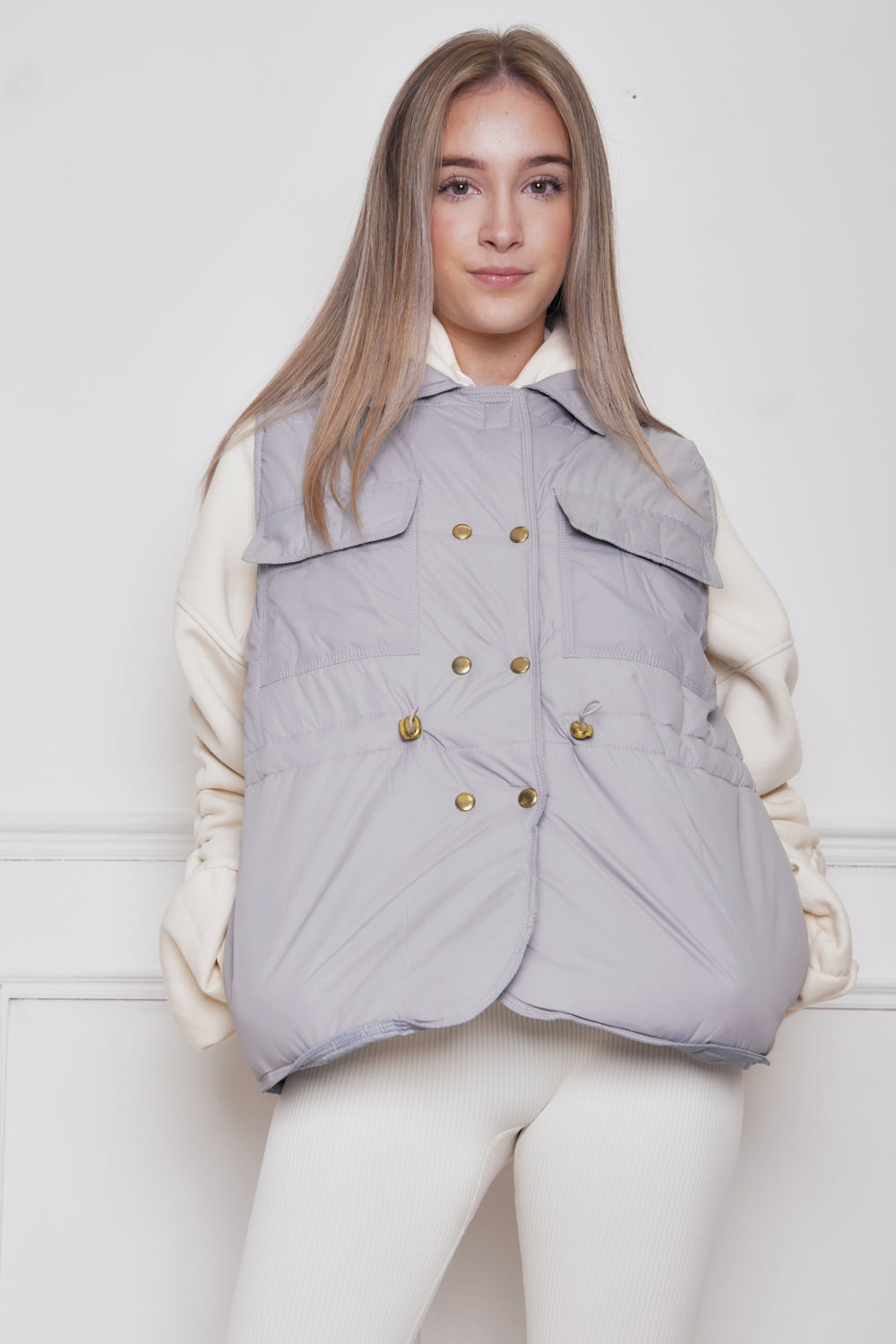 Cargo Gillet Grey
