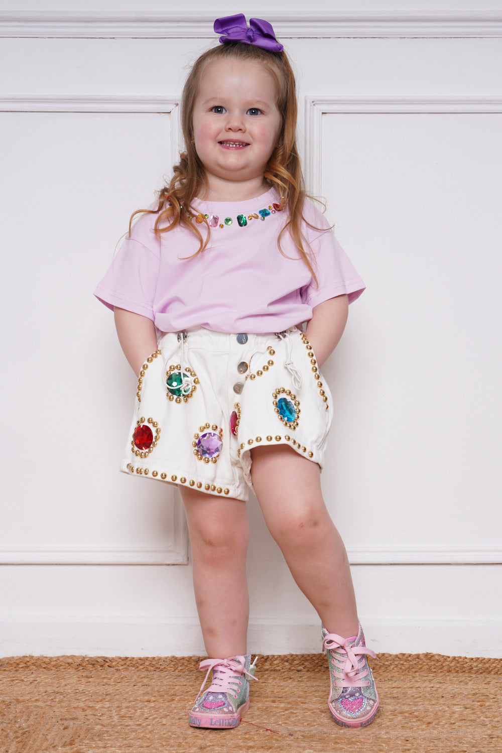 Mini Attire Diamanté T Shirt