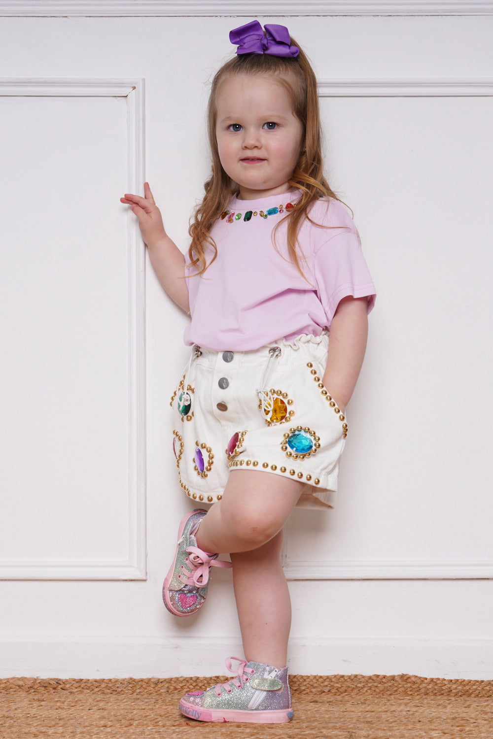 Mini Attire Diamanté T Shirt