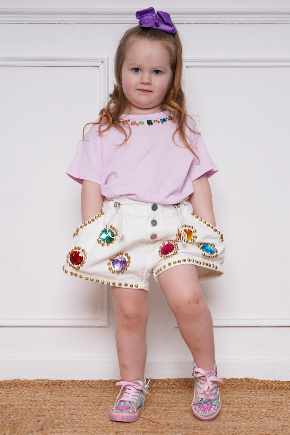 Mini Attire Diamanté T Shirt