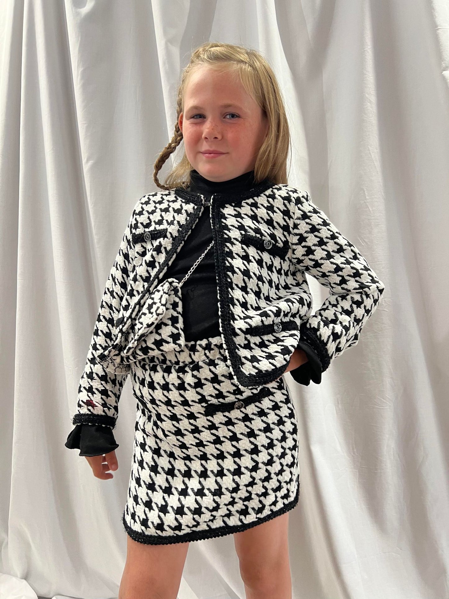Mini Attire Luxe Set Black