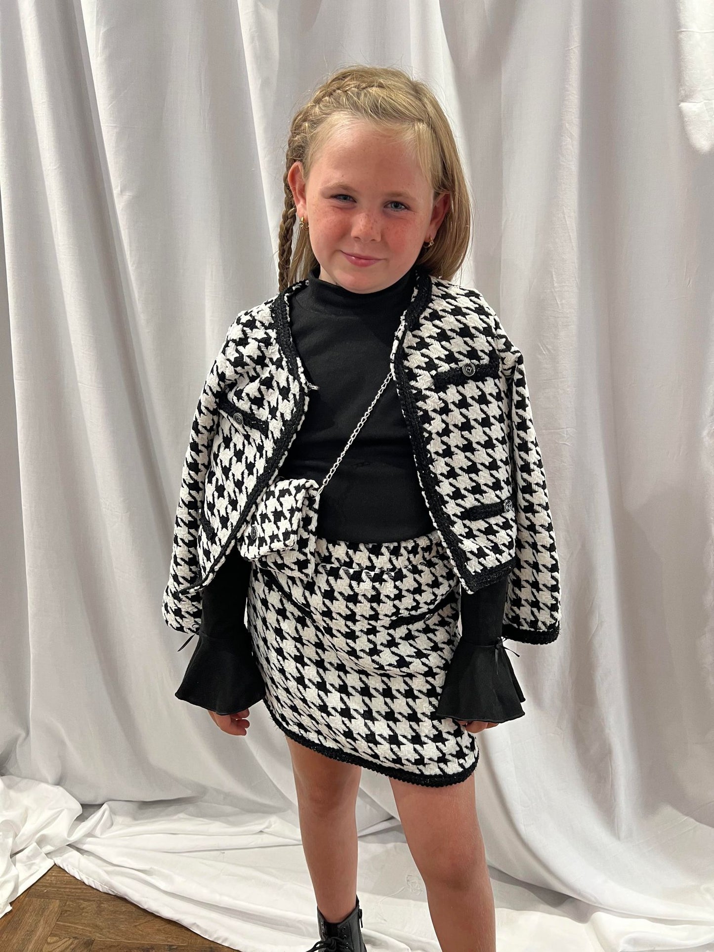 Mini Attire Luxe Set Black