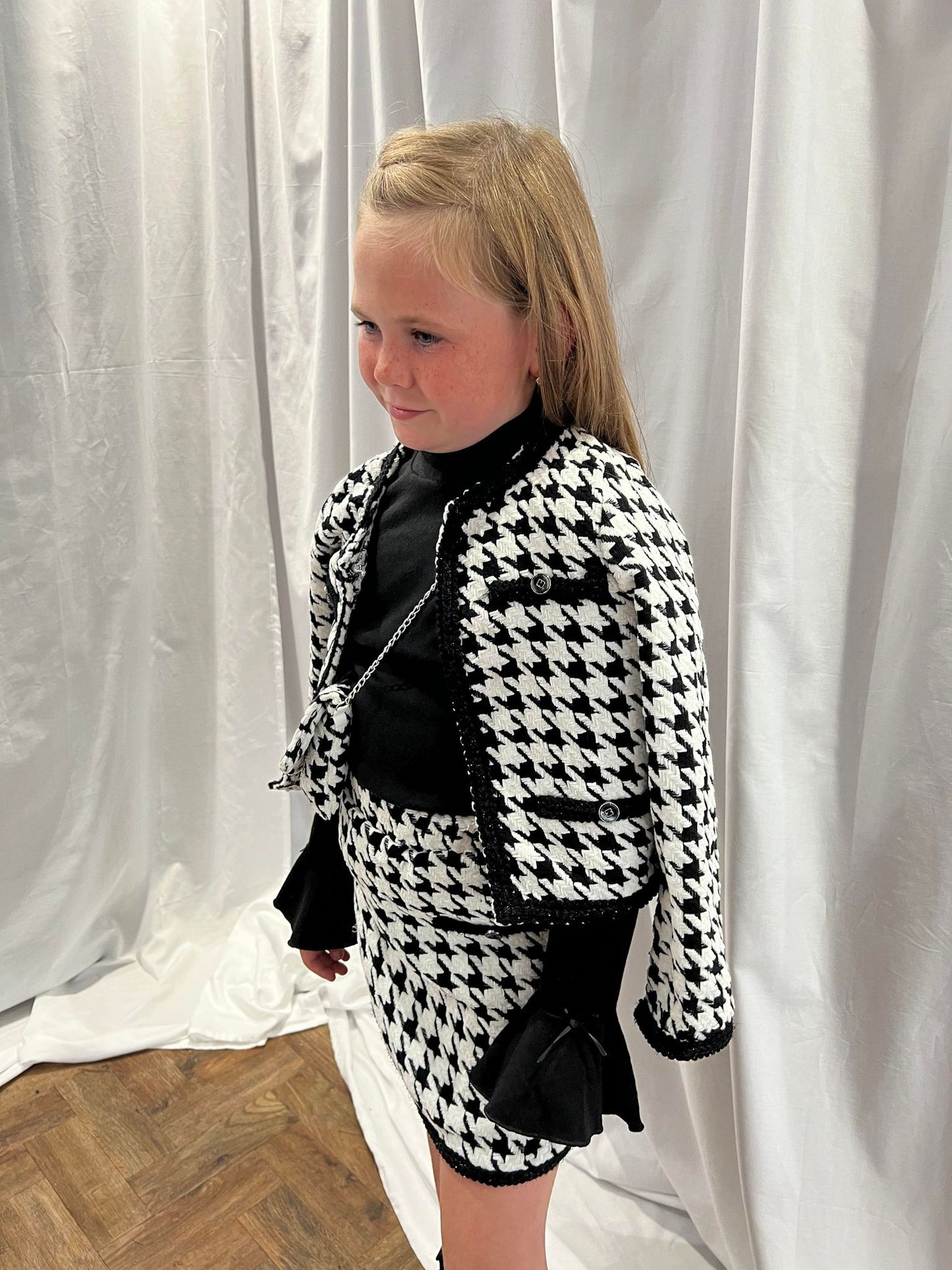 Mini Attire Luxe Set Black