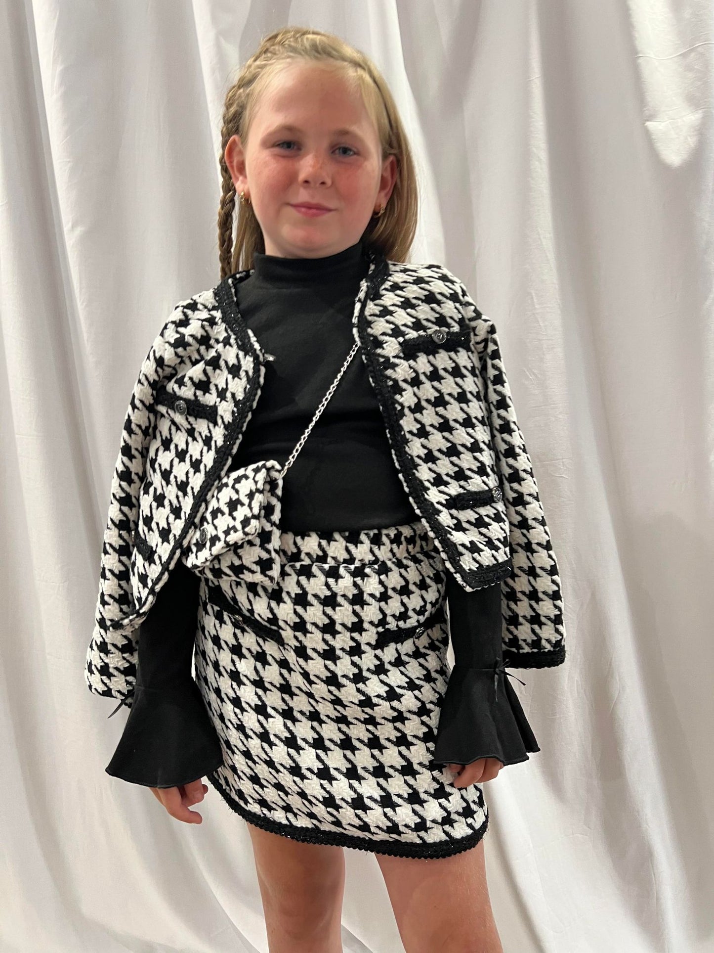 Mini Attire Luxe Set Black