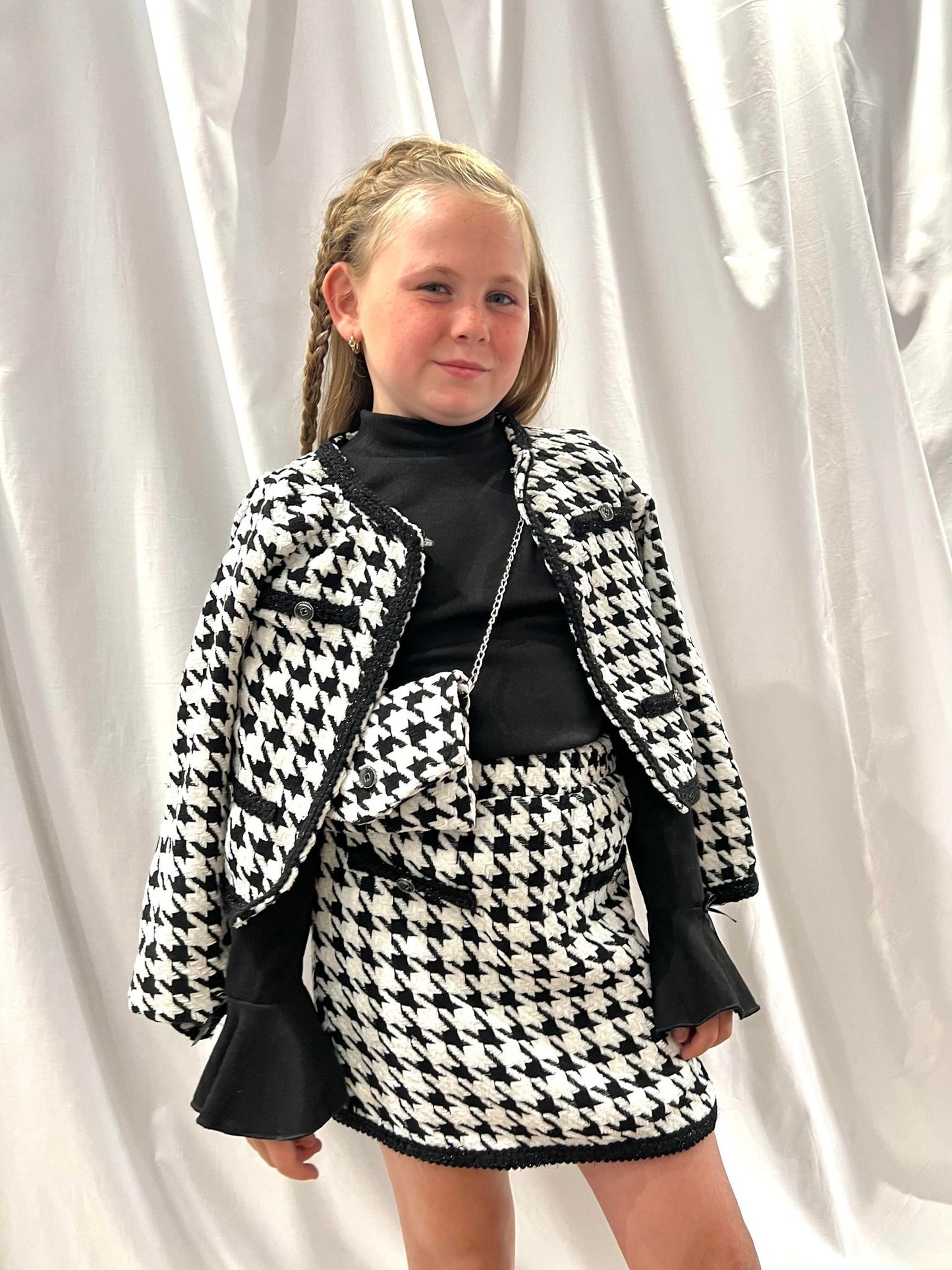 Mini Attire Luxe Set Black