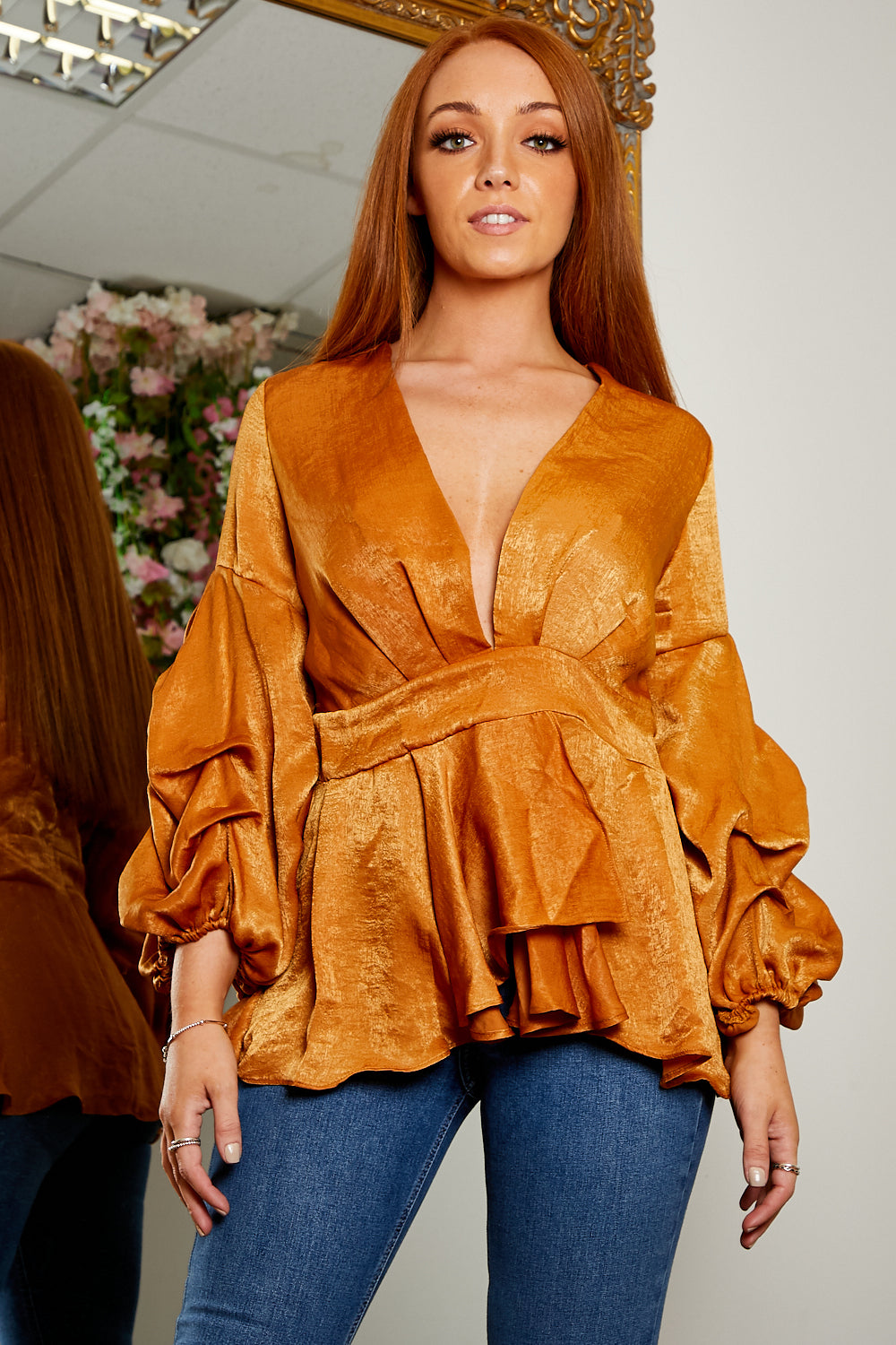 Aubrey Top Mustard