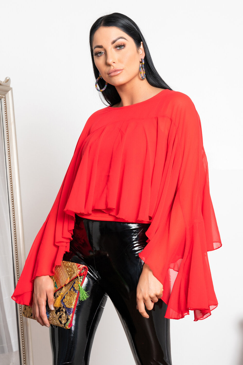 Sheek Top Red